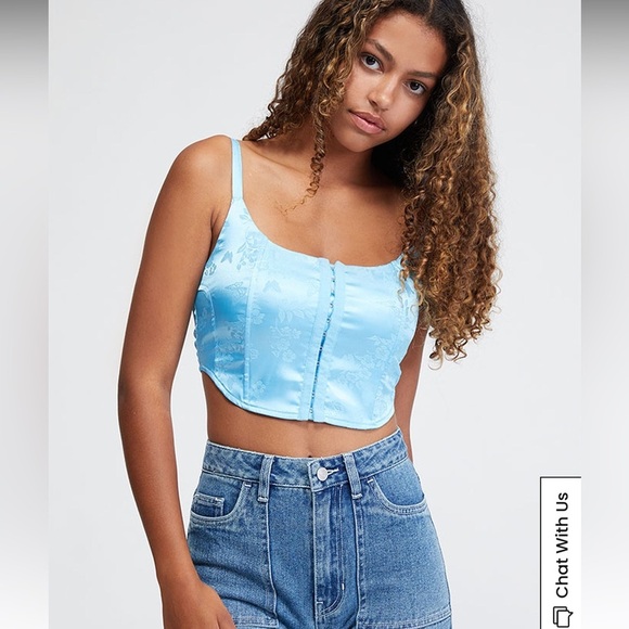 LA Hearts from PACSUN Butterfly Corset Tank Top NWT Size XS - Picture 13 of 13